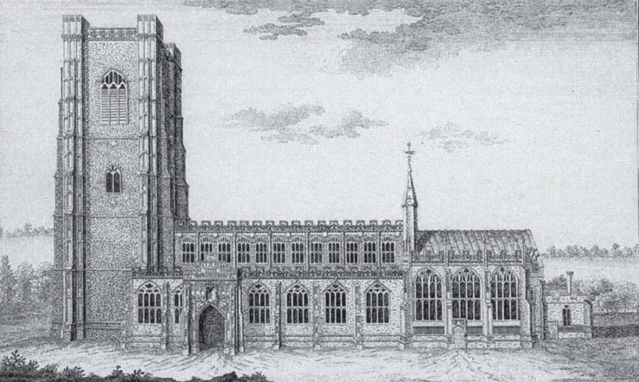 Thomas Gainsborough Lavenham Church from the South